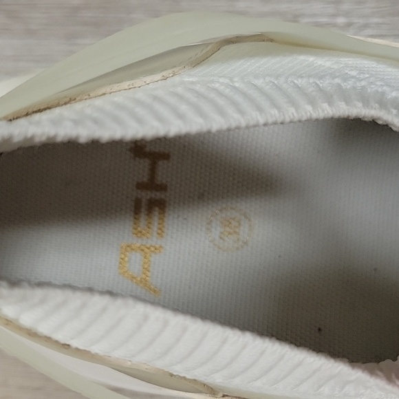 ASH FUTURA 100 Eco Trainers Size 38 (US 8) in Recycled White Knit NEW - Picture 9 of 10